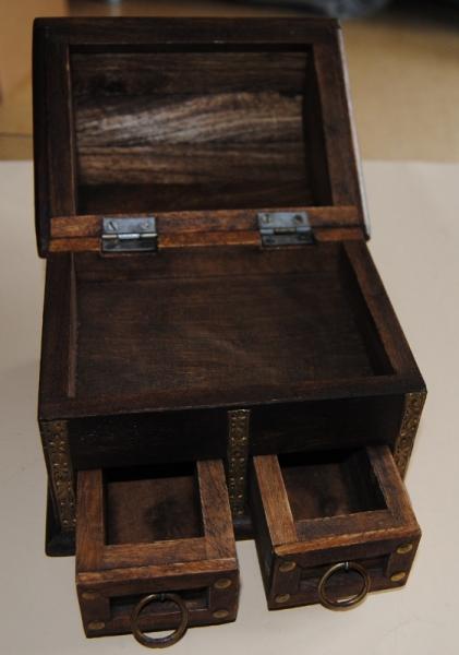 Schubladentruhe Aladin --- (LxTxH: 17x14x13cm)